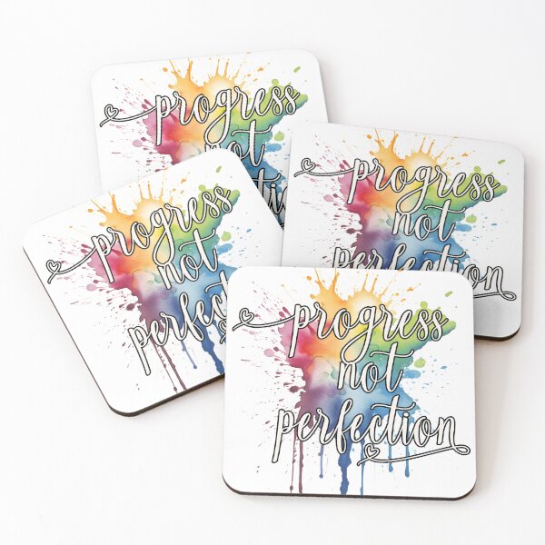Item preview, Progress not Perfection Love Motivational  designed and sold by OOSDesigns.