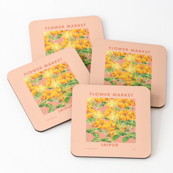 Item preview, Flower Market Jaipur India No.13 designed and sold by MaiZephyr.