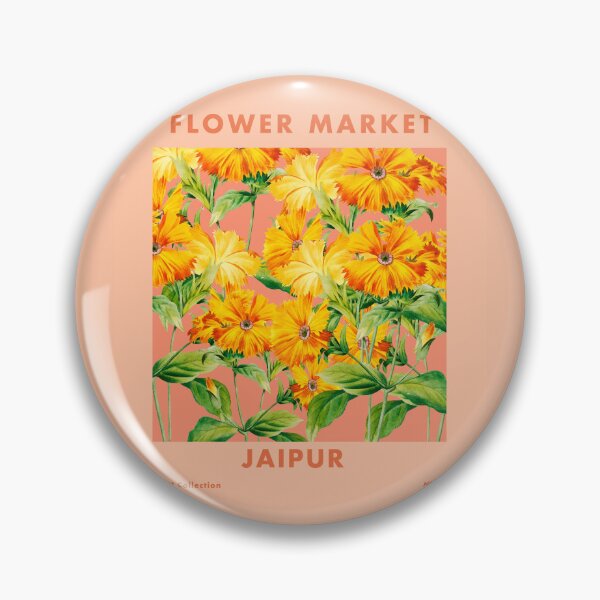 Item preview, Flower Market Jaipur India No.13 designed and sold by MaiZephyr.