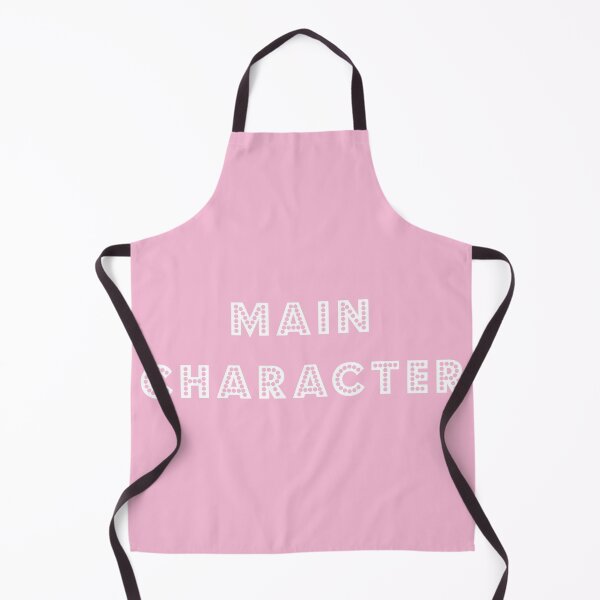 Item preview, Main Character - white text on pink designed and sold by LittleBettyMakes.