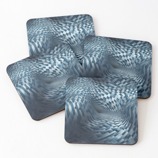 Item preview, Large Print Labyrinthine Indigo Odyssey | Seamless Pattern designed and sold by Adam Prettyjohns.