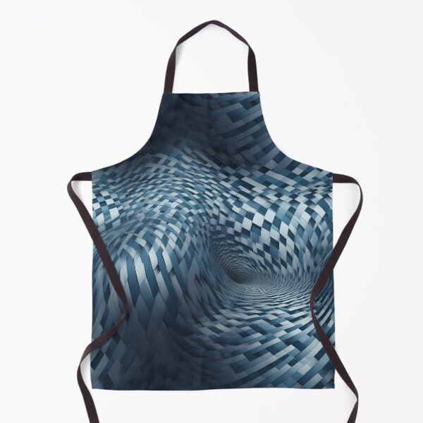 Item preview, Large Print Labyrinthine Indigo Odyssey | Seamless Pattern designed and sold by Adam Prettyjohns.