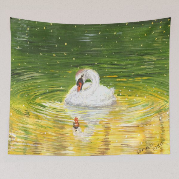Item preview, Stillness of the swan designed and sold by Seaside Dreamer.