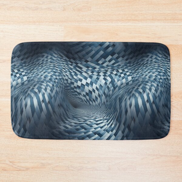Item preview, Large Print Labyrinthine Indigo Odyssey | Seamless Pattern designed and sold by Adam Prettyjohns.