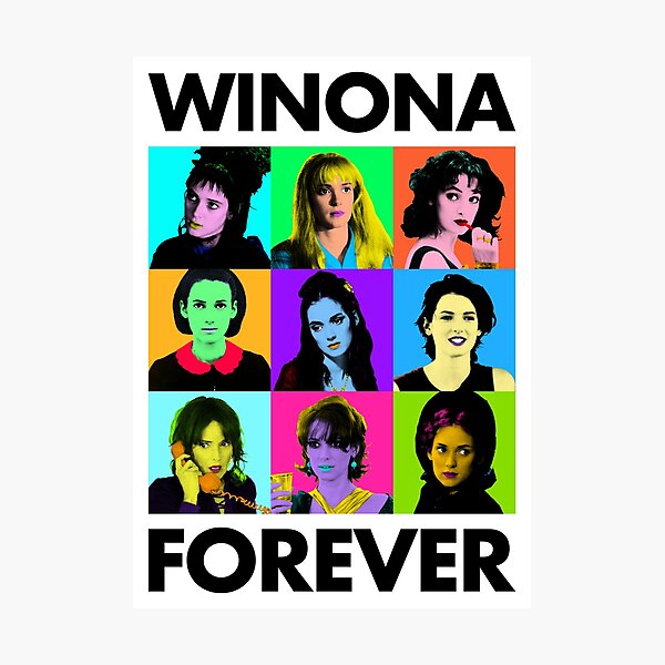 Item preview, Winona Forever - Everyone <3 Winona Ryder  designed and sold by cooler-than-you.