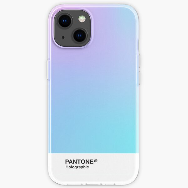 H.I.P.A.B - Holographic Iridescent Pantone Aesthetic Background 3 iPhone Soft Case