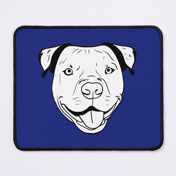 Item preview, Blue Pitbull mom - Pitbull mama - sweet Pitty face - staffy cuteness - Pitbull family - pitbull gifts designed and sold by smooshfaceutd.