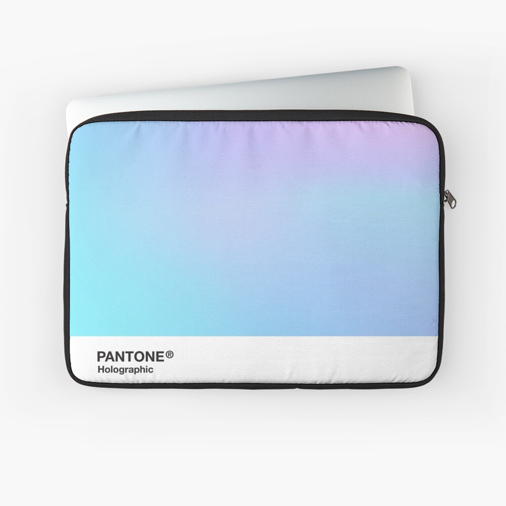 H.I.P.A.B Holographic Iridescent Pantone Aesthetic Background 3 Laptop Sleeve for Sale by heathaze Redbubble