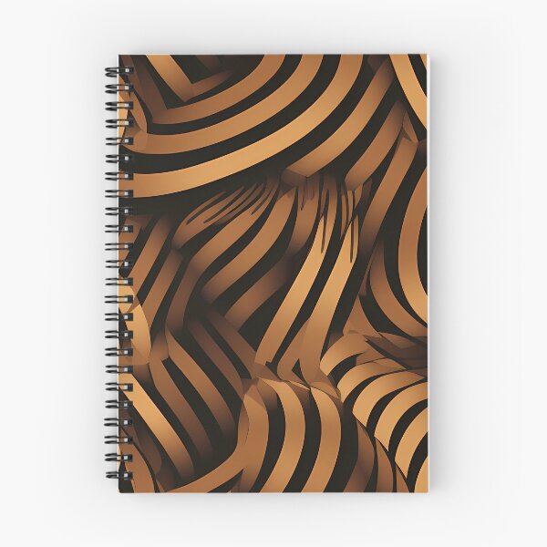 Item preview, Large Print Golden Tanglewave Fusion | Seamless Pattern designed and sold by Adam Prettyjohns.