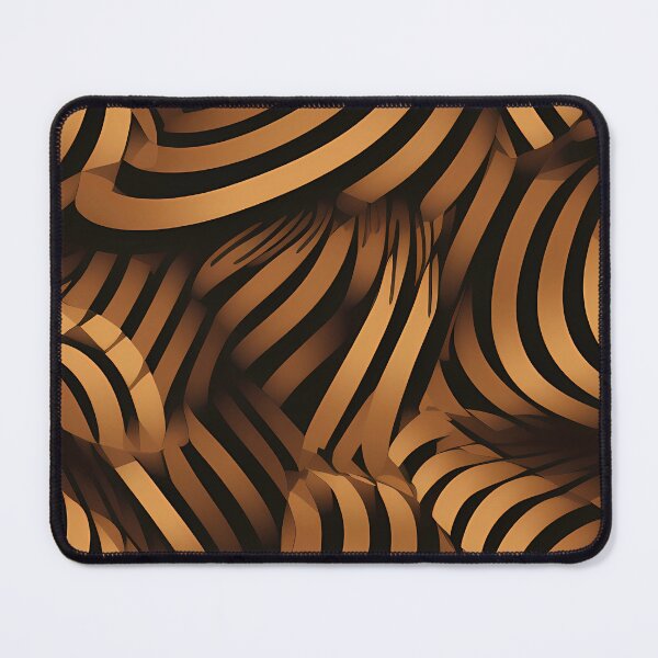 Item preview, Large Print Golden Tanglewave Fusion | Seamless Pattern designed and sold by Adam Prettyjohns.