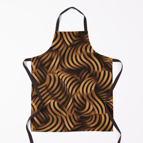 Item preview, Large Print Golden Tanglewave Fusion | Seamless Pattern designed and sold by Adam Prettyjohns.