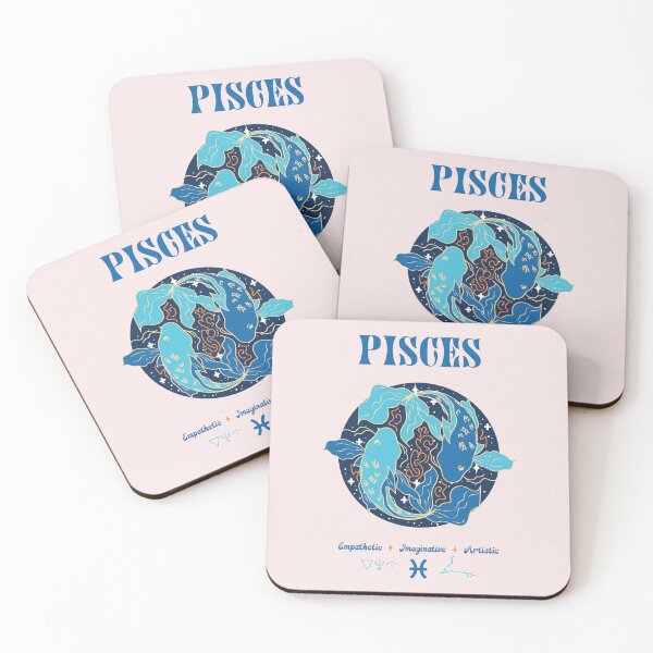 Item preview, Pisces Fish - Indigo designed and sold by VenusandMoon.