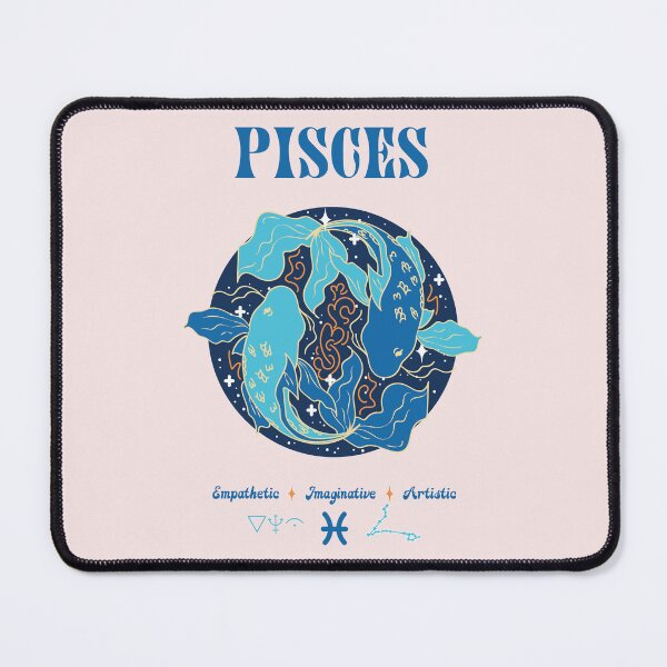 Item preview, Pisces Fish - Indigo designed and sold by VenusandMoon.