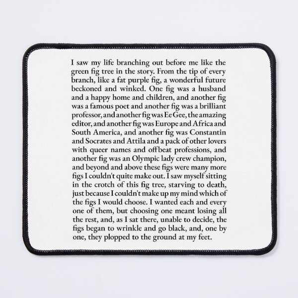 Item preview, Fig Tree The Bell Jar Sylvia Plath designed and sold by AntoniaNeve.
