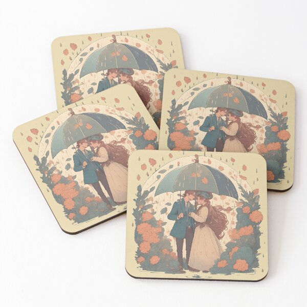 Item preview, wedding couple in the rain designed and sold by Lunitacriss.