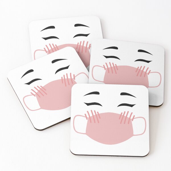 Item preview, Pink blushing mask v3 designed and sold by Blenderbeetle.