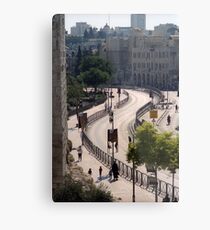 Jerusalem rampart view, no. 1 Metal Print