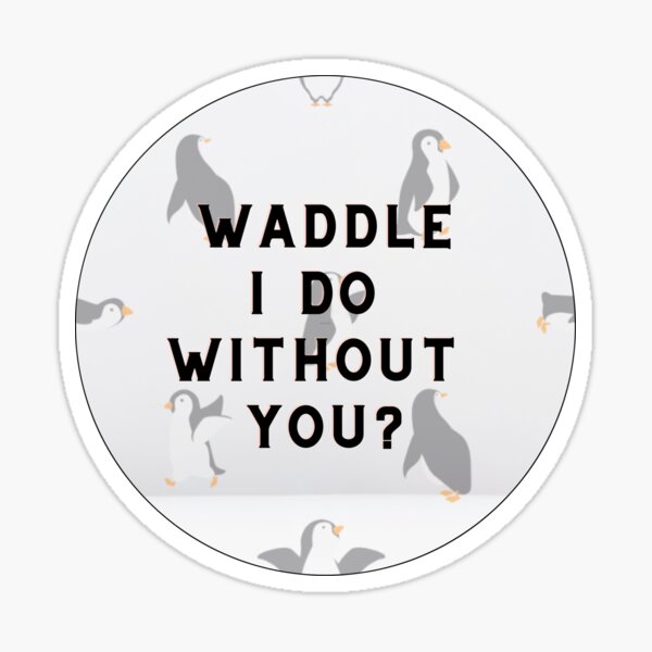 Waddle On a Digital Penguin Nostalgia Mini Zine 