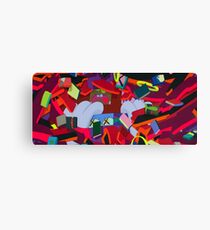 Kaws Art Canvas Print