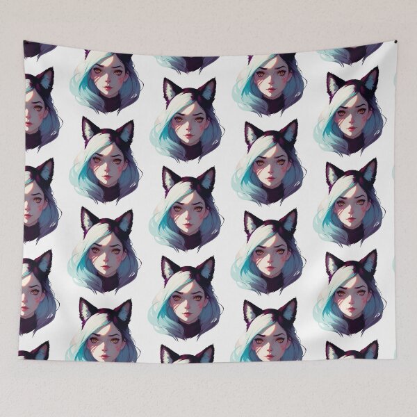Item preview, Black Cat Vintage Eighties Style 12 designed and sold by HiPolly.