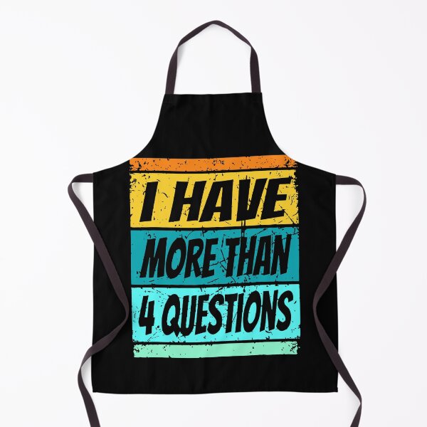 Item preview, I Have More Than Four Questions Vintage Passover Seder Funny Passover Seder designed and sold by Janewarka ⭐⭐⭐⭐⭐.
