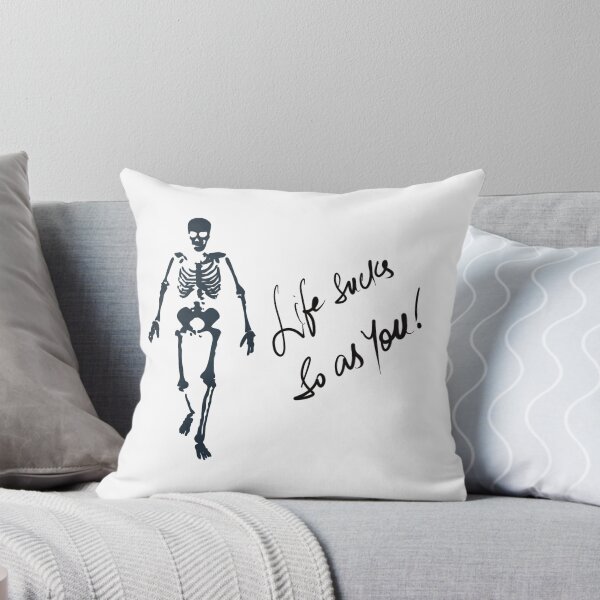 Item preview, Life sucks so as you black and white designed and sold by chuckletuckle.