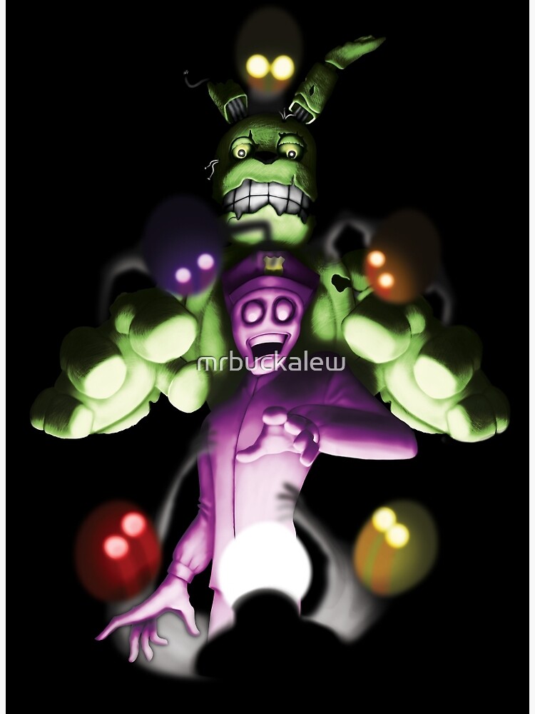 fnaf 3 poster by UnTipObisnuit