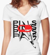 INK Women's Fitted V-Neck T-Shirt