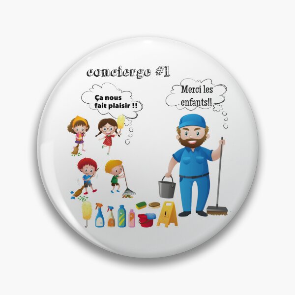 Item preview, Janitor #1 designed and sold by Karine Dupras.