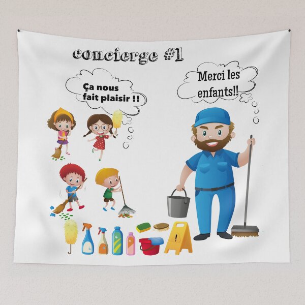Item preview, Janitor #1 designed and sold by Karine Dupras.