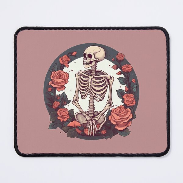 Item preview, Skeleton and Roses designed and sold by HandCraftedArt.