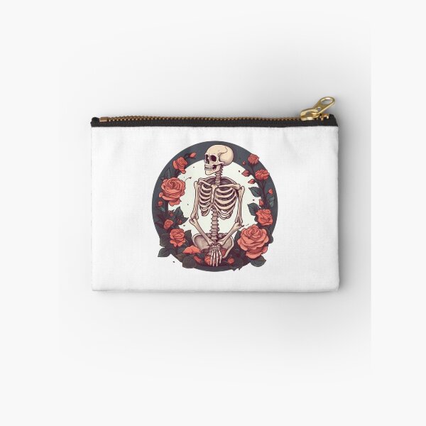 Item preview, Skeleton and Roses designed and sold by HandCraftedArt.