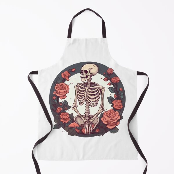 Item preview, Skeleton and Roses designed and sold by HandCraftedArt.