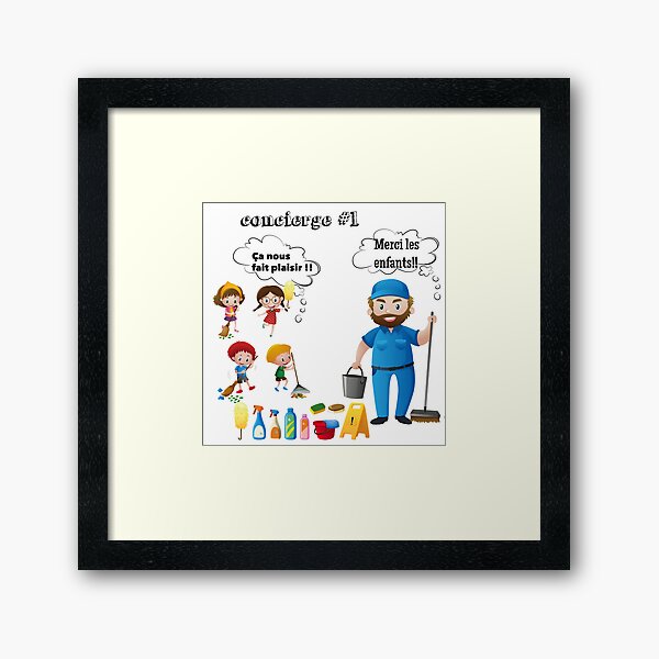 Item preview, Janitor #1 designed and sold by Karine Dupras.