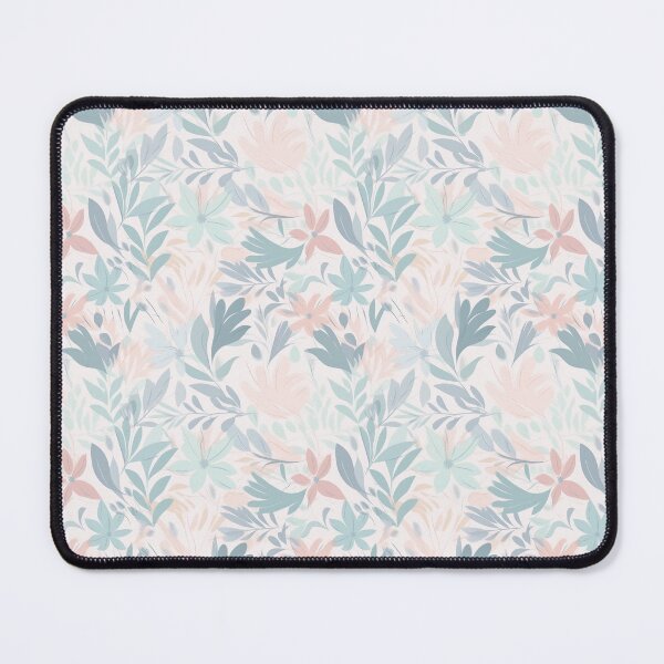 Item preview, Soft Floral and Leaf Pattern designed and sold by stephne.