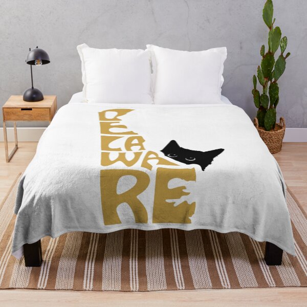 Item preview, Cat Loves Delaware | State Pride Shirt for Pet Lovers designed and sold by GoblinBoutique.
