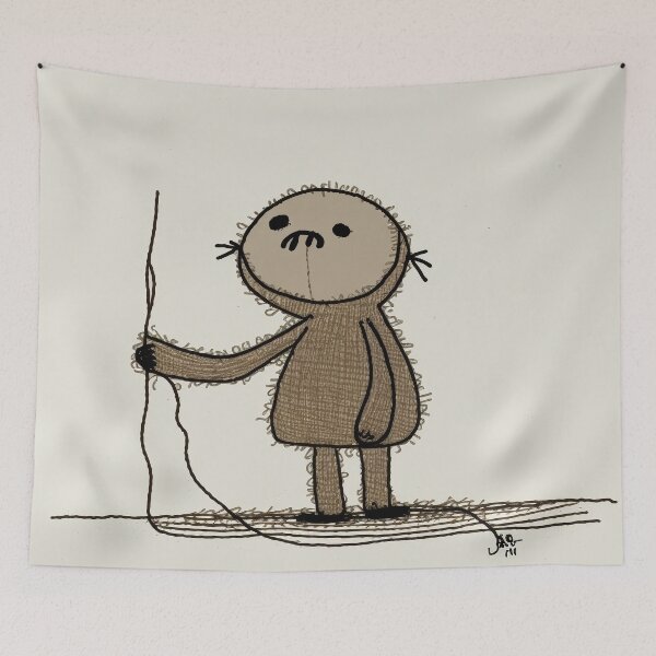 Item preview, Playful Stick Figure Sloth Art: Simple and Charming Illustrations designed and sold by mfbyrm.