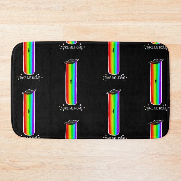 Item preview, Rainbow ‘Take me home’ ALIEN ufo  designed and sold by Sorbelloart.