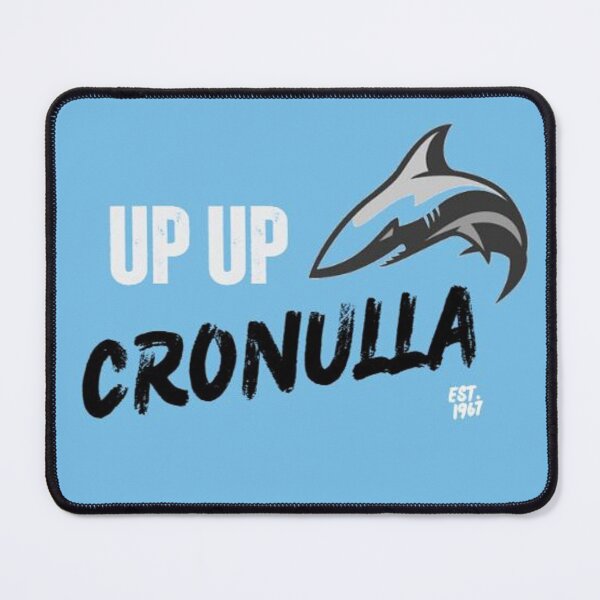 Item preview, Up Up Cronulla Sharks Rugby League designed and sold by Figgy Print.