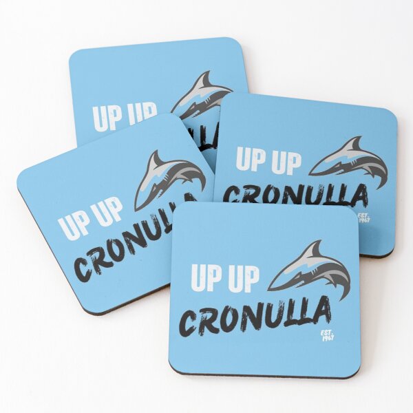Item preview, Up Up Cronulla Sharks Rugby League designed and sold by Figgy Print.