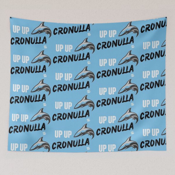 Item preview, Up Up Cronulla Sharks Rugby League designed and sold by Figgy Print.