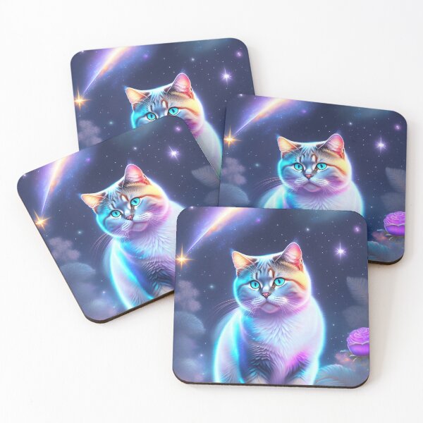 Item preview, Galactic Glow British Shorthair designed and sold by Nocturne  Paws.