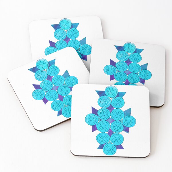 Item preview, Winter triskelle cross sigil designed and sold by Donkjonk.