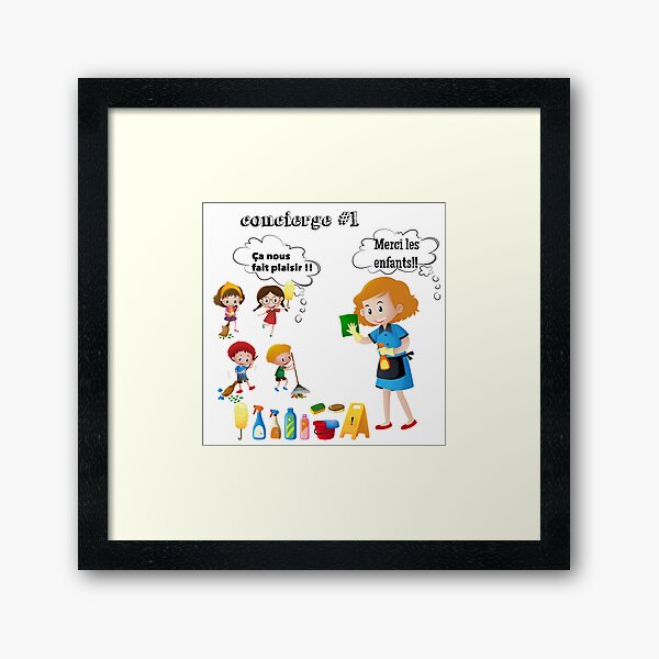 Item preview, Janitor #1 designed and sold by Karine Dupras.