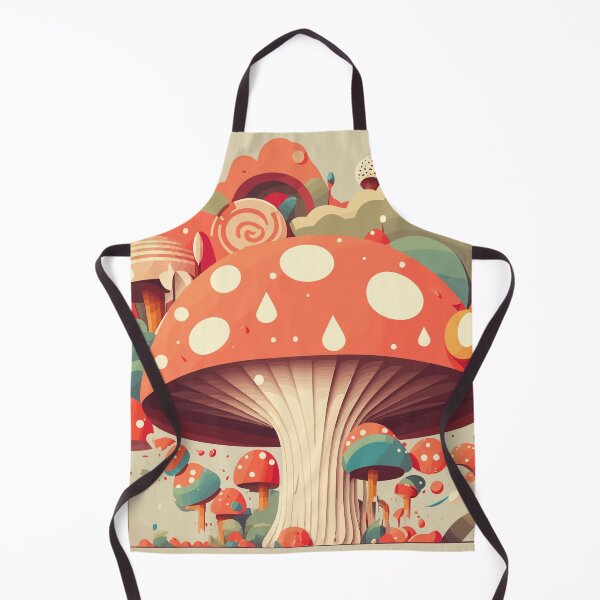Item preview, Groovy Psychedelic Mushroom Art | Fantasy Fungal Fiesta | Whimsical Wonderland designed and sold by mindexploration.