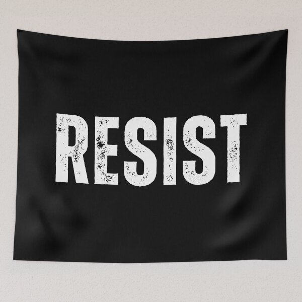 Item preview, White Distressed Resist designed and sold by ViewerEqualsPhoton.