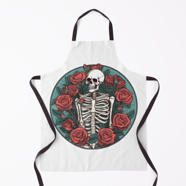 Item preview, Skeleton and Roses designed and sold by HandCraftedArt.