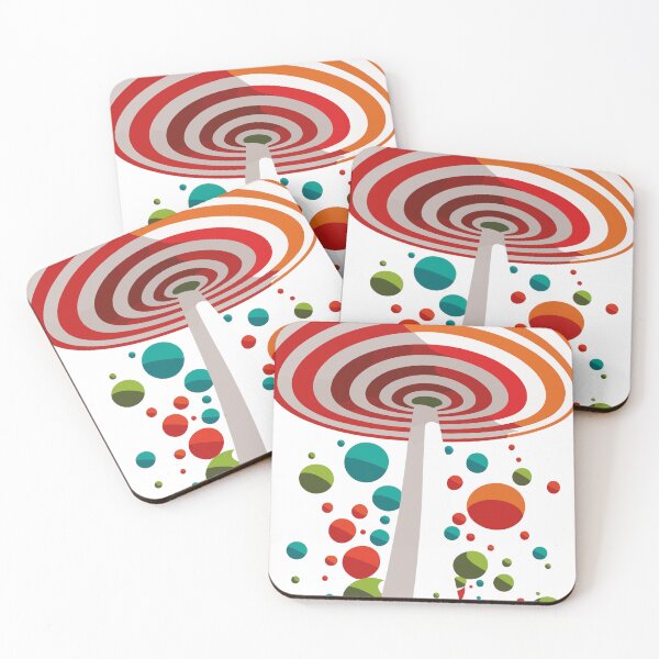 Item preview, Psychedelic Mushroom Loop | Hypnotic Fungal Funnel | Spiraled Splendor designed and sold by mindexploration.