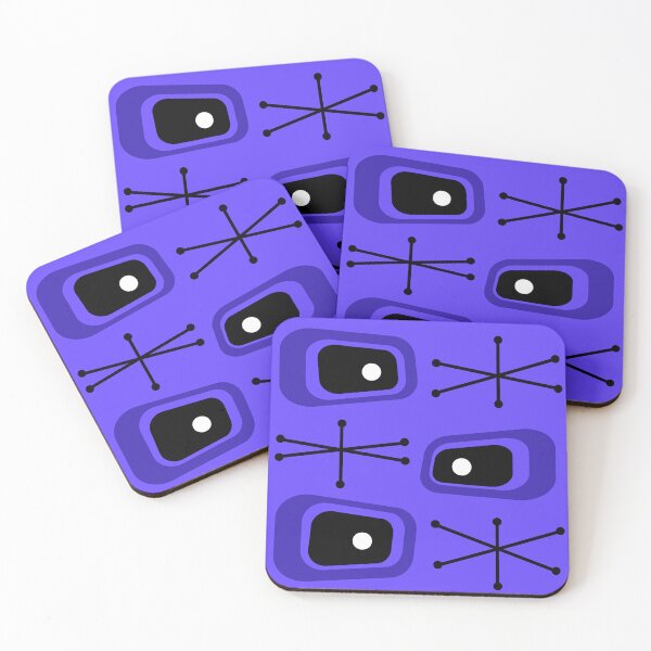 Artikelvorschau, Atomic Age TVs Starbursts Indigo entworfen und verkauft von thepixelgarden.