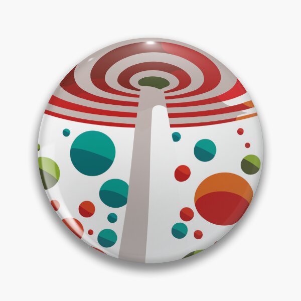 Item preview, Psychedelic Mushroom Loop | Hypnotic Fungal Funnel | Spiraled Splendor designed and sold by mindexploration.